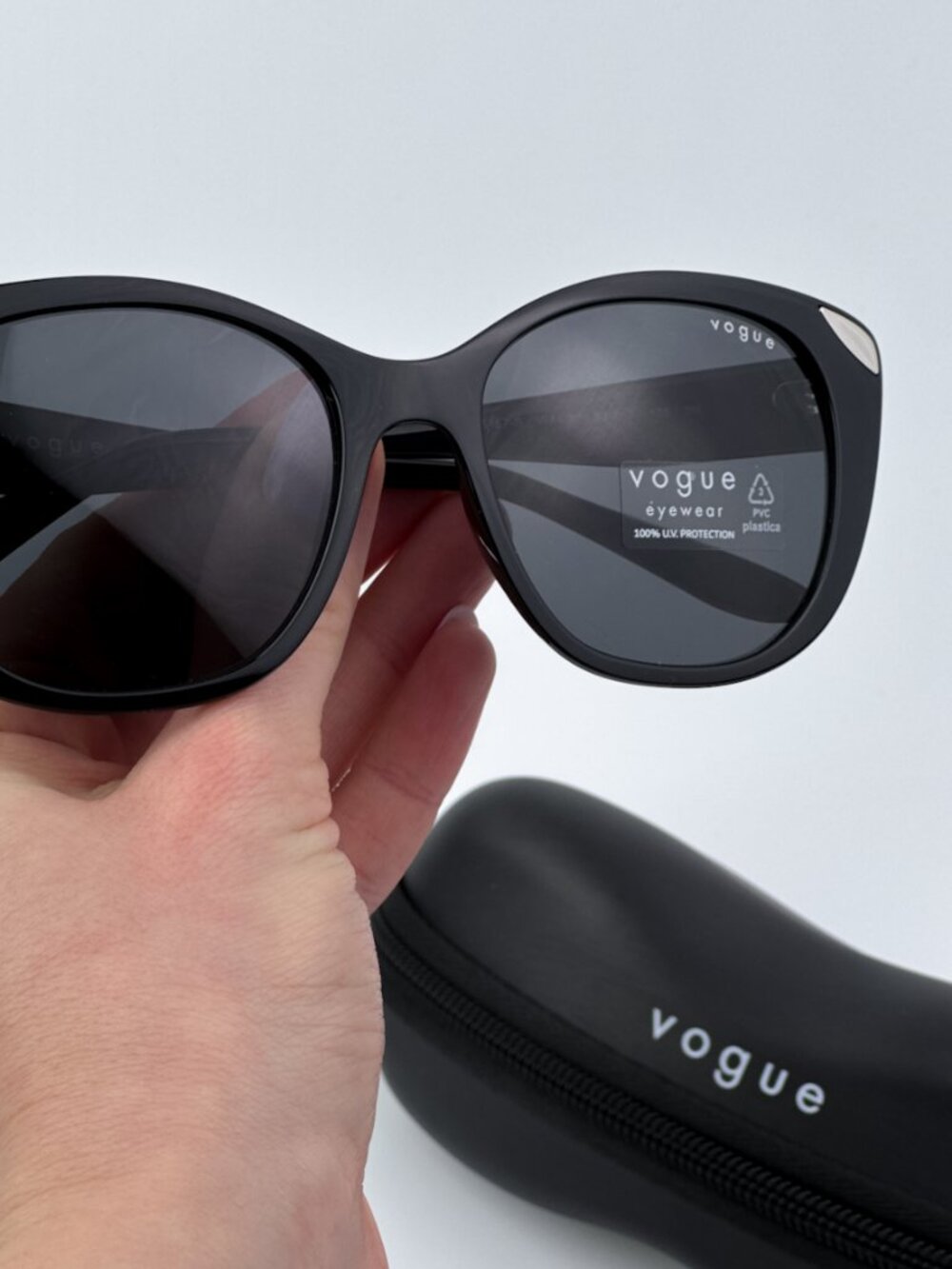 VOGUE VO5457S W44/87 BLACK CAT EYE SUNGLASSES